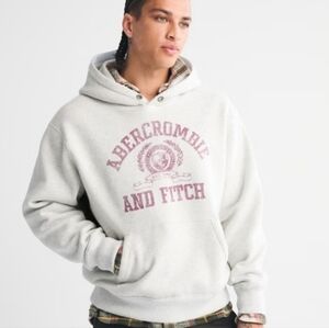 EUC Mens Abercrombie & Fitch Hooded Sweatshirt